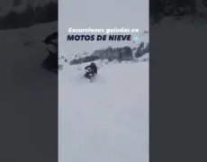 Turismo de aventura: Descubre la emoción de una excursión en moto de nieve en verano