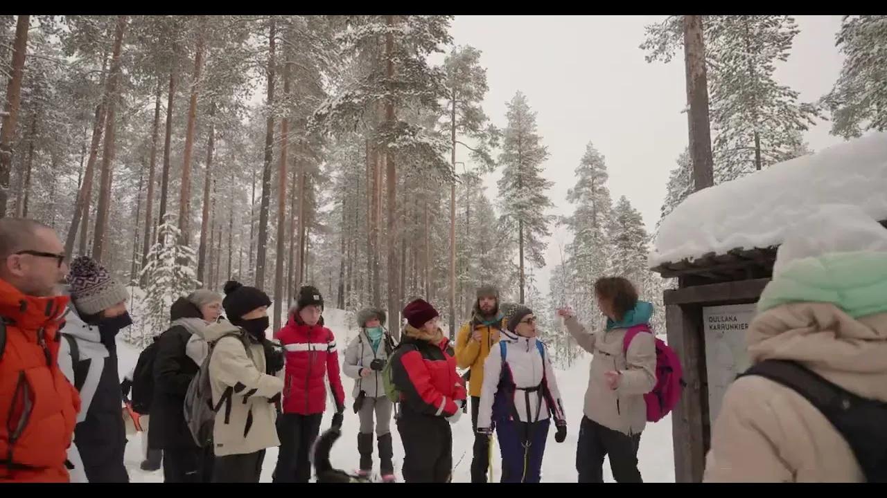Descubre la magia del invierno en el Parque Nacional de Patvinsuo en Finlandia: turismo de aventura en la nieve